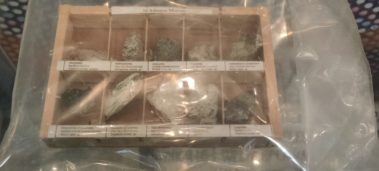 10 piezas de asbestos en estado natural