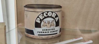 Cemento con asbestos marca pecora