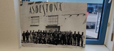 Foto de fábrica de asbestona