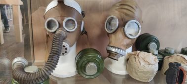 Otro ejemplo de mascarilla con asbesto