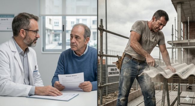 Mal-diagnostico-medico-Amianto Hombre recibe mal diagnóstico médico tras realizar manipulación inadecuada de Amianto