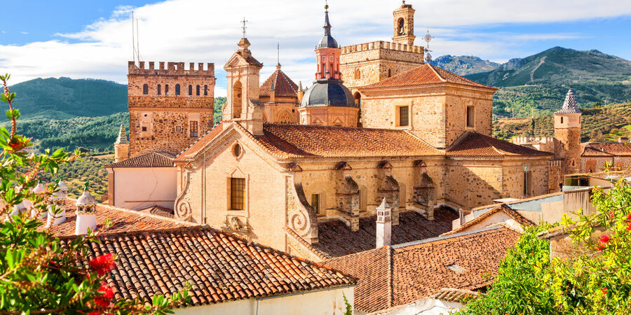 Monasterio de Santa María de Guadalupe en Cáceres, Extremadura.