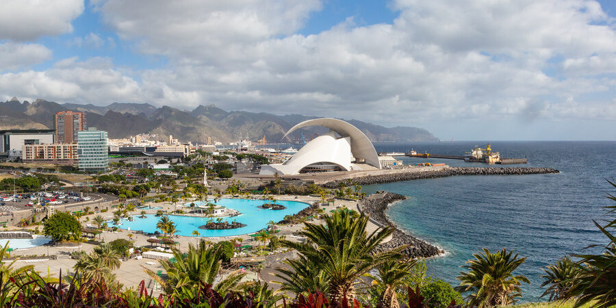 Imagen panorámica de Santa Cruz de Tenerife Imagen panorámica de Santa Cruz de Tenerife