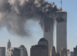 Imagen de las Torres gemelas durante el 11-S