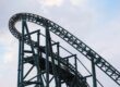 Montaña Rusa en Parque de Atracciones en España